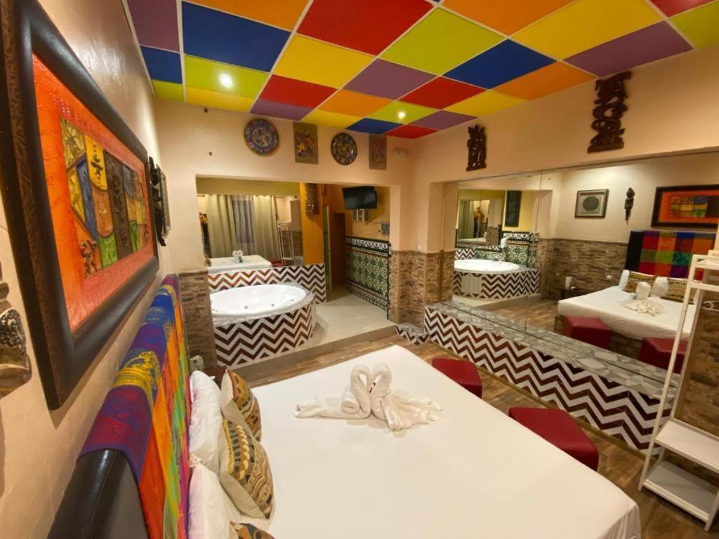 Hostal Avenida Andalucia Sevilla Exteriör bild