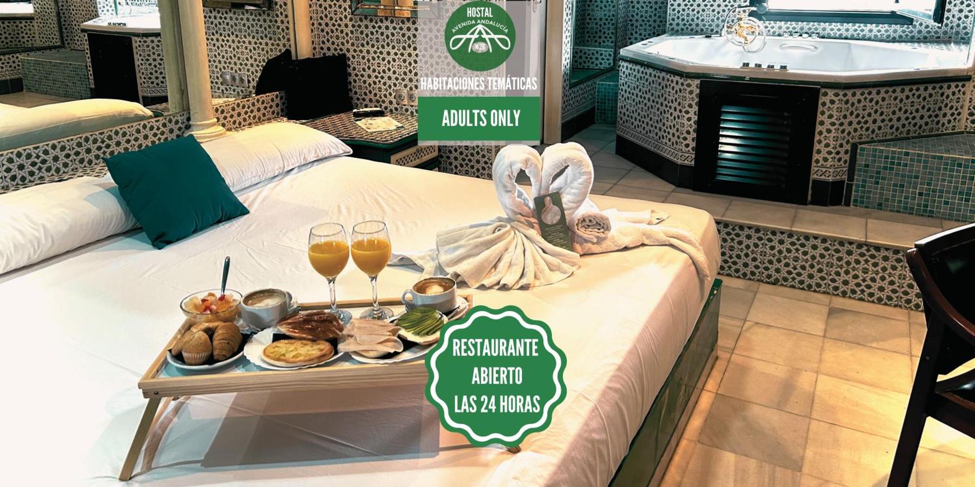 Hostal Avenida Andalucia - Solo Adultos Sevilla Exteriör bild